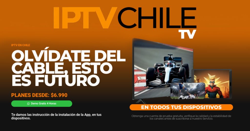 Servicio IPTV Chile Canales chilenos en HD y deportes en vivo